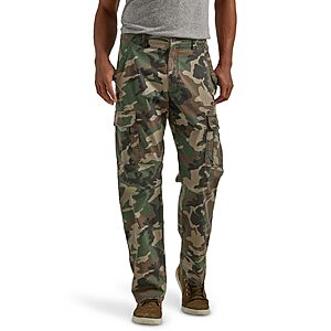 Wrangler Authentics Men's Relaxed Fit Stretch Cargo Pant $19.58