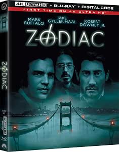 Zodiac 4K + Blu Ray + Digital $13.99 Amazon