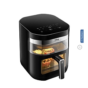 T-fal Dual Window Infrared Air Fryer 7.3QT, Dual Heating $94.99 Free Shipping Costco.com