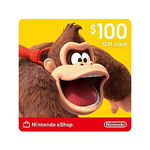 Nintendo eShop $100 Gift Card (Email Delivery) $85 at Newegg, Limit 2 per customer.