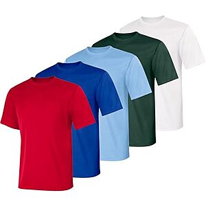 [Prime] $21.50 | 4-Pack Hanes Men's Sport Quick-Dry T-Shirt at Amazon