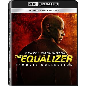 The Equalizer 2 / Equalizer 3 / Equalizer (Feature) - Set - 4K + Digital $38.99 Amazon