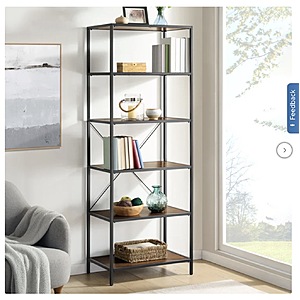 Pierson 76” Bookcase $99.99 free shipping Costco.com