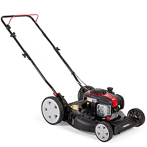 Black Max 21-inch Gas Push Mower, 125cc Briggs & Stratton Engine $148