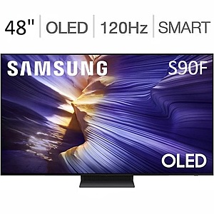 Open Box: Samsung 48" S90F Series OLED 4K SamsungVision AI Smart TV (2025) @ Best Buy from $451.99