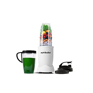 $49.99: nutribullet Pro 900W Personal Blender, 32oz + 24oz Cups, Travel Lid, Smoothies & Food Prep, Matte White (NB9-0901AW) at Amazon
