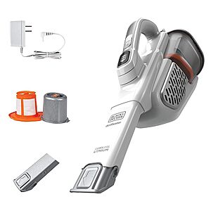[Prime] BLACK+DECKER Rechargeable Cordless Dust Buster Hand Held Vacuum w/ Extra Long Crevice Tool  $51.99 + Free Shipping