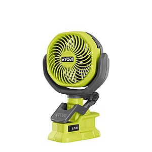RYOBI ONE+ 18V Cordless 4 in. Clamp Fan (Tool Only) $19.97