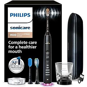 [Prime] $149.96* | Philips Sonicare DiamondClean Smart 9500 Electric Toothbrush (5 colors) at Amazon