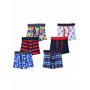 6-Pack Wonder Nation BBoys 95% Cotton Comfort Stretch Tag-Free Boxer Briefs (Various, M, L, XL) $5.00 + Free S&H w/ Walmart+ or on $35+ or Free Store Pickup at Walmart