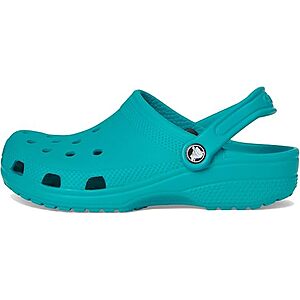 [Prime Lightning Deal] Crocs Kids' Classic Clog Shoes (Turbo Teal) $17.47 + Free Shipping