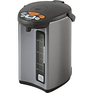 [Resale, AC] $100.51 | 4 Liter / 135oz Zojirushi Micom Water Boiler & Warmer (CD-WCC40) (Used - Like New) at Amazon