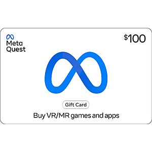 Meta Quest Digital Currency $100 - Meta Quest [Digital Code]