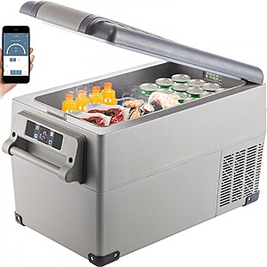 37-Qt VEVOR Dual Zone 12V Car Refrigerator w/ App Control $125.70 + Free Shipping $125.71