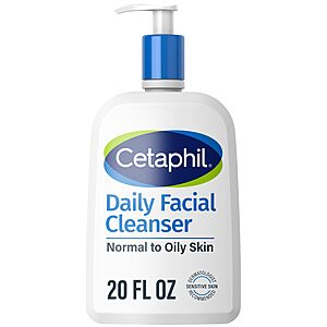 20-Ounce Cetaphil Daily Facial Cleanser for Normal to Oily Skin $8.54 w/ S&S