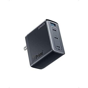 [Prime] $54.99* | Anker 747 4-Port GaNPrime USB-C Charger (Up to 150W Max; USB-C 100W) at Amazon