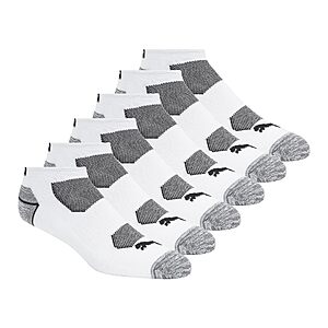 [Prime] 6-Pack PUMA Men's Low Cut Socks (White Traditional, Size 10-13) $7.27 + Free Shipping