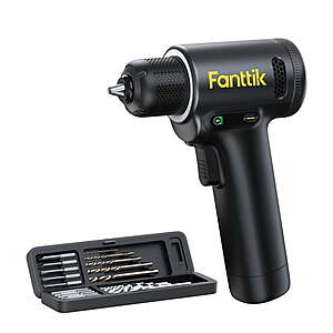 Sam's Club Members: Fanttik Cordless Brushless Electric Drill w/ Dual Screen, 30 N·m Torque & 1250 RPM $54.98 + Free S&H w/ Sam's Plus Membership