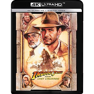 Indiana Jones and the Last Crusade 4K UHD + Digital $13.49 Amazon