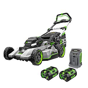 EGO POWER+ Electric Lawn Mower, Self-Propelled Cordless with Select Cut and Touch Drive, Includes (2) 56V 6.0Ah Batteries and Rapid Charger - LM2134SP-2 $659.25