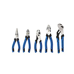Kobalt 5-Piece Pliers Set $19.98 + Free Shipping