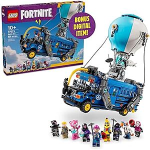 $79.99* | 954-Piece LEGO Fortnite - Battle Bus (77073, 2024) at Amazon