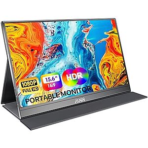 [Prime] $39.99* | 15.6" MNN 1080p Portable IPS Monitor w/ USB-C & Mini HDMI at Amazon