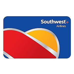$100 Southwest Airlines eGift Card $80