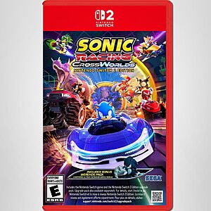 Prime Members: Sonic Racing: CrossWorlds Amazon Exclusive Edition (Switch 2) $39.99 + Free Shipping