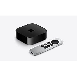 GameStop Pre-Owned: Apple TV 4k 3rd Gen 128GB Wifi + Ethernet $112.99 or $107.34 PRO members, Apple TV 4k 3rd Gen 64GB Wifi only $85.99 or $81.69 PRO members