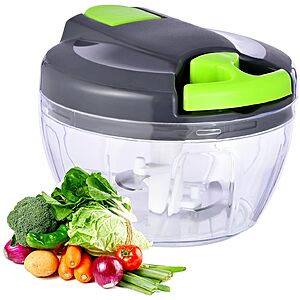 Ziweaye Manual Vegetable Chopper from $6.99 + Free Shipping w/ Prime or on $35+