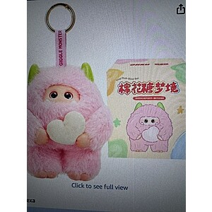 Giggle Monster Marshmallow Dreams Series Vinyl Plush Blind Box Random Design Action Figures Collectible Toys Home Decorations Holiday Birthday Gifts (Single) $7.4
