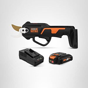 [Prime] Worx 20V NITRO Brushless Pruning Shear/Lopper w/ 2.0Ah Battery & Charger (WG330) $80.74 + Free Shipping