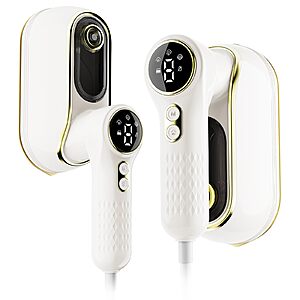 Portable Travel Steamer, 1200W Handheld Fabric Steamer for Clothes, 4Modes with LCD Displa 150ml Water Tank, 10S Fast Heat-Up, 120V Only $22.97