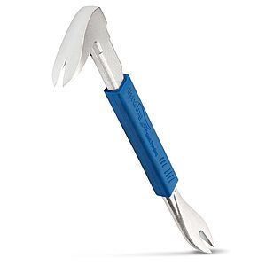 $11.95: ESTWING Pro Claw Nail Puller - 10.6" Pry Bar with Forged Steel Construction & No-Slip Cushion Grip - PC250G at Amazon