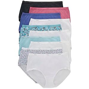 $9.94* | 30-Ct Hanes Women's Underwear (Size 7, 9, 10) at Amazon