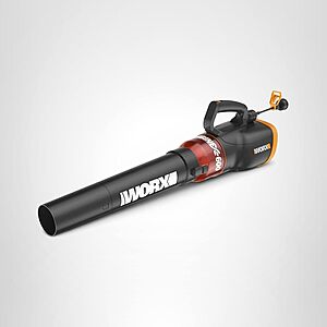 [Prime] WORX 12-Amp 600 CFM Turbine Electric Leaf Blower w/ 2-Speed Control (WG520) $51.84 + Free Shipping