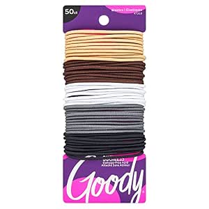 50-Count Goody Ouchless 2MM Elastic Hair Ties (Assorted Neutrals) $2.10 w/ S&S + Free Shipping w/ Prime or on $35+