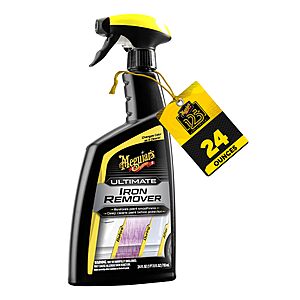 Prime Members: Meguiar's Ultimate Iron Remover [24 oz]  $10.17, Meguiar's Ultimate Waterless Wash & Wax [1 Gallon] $33.14