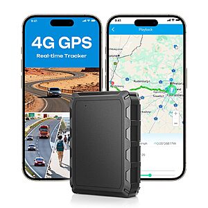 (prime) CXK 4G GPS Tracker for Vehicles w/ 6-Month Battery $13 + Free S/H