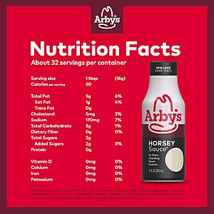 Arby’s Horsey Sauce, 12 fl. oz., All Purpose Horseradish Sauce for Sandwich Spreads, Seafood Cocktails, Chicken Marinades and More~$2.53 After Coupon & S&S @ Amazon