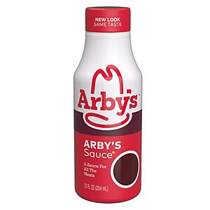 Arby’s Original Sauce, 12 fl. oz., All Purpose Sauce for Sandwich Spreads, Chicken Wings, Burgers, Marinades, and More~$2.53 After Coupon & S&S @ Amazon