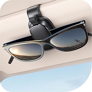 Chfeila Magnetic Car Sunglasses Holder $5 @ Amazon