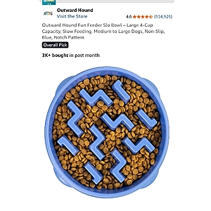2 cup slow feeder for dogs