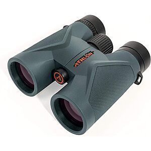 Athlon Optics 8x42 Midas UHD Gray Binoculars with ED Glass for Adults and Kids, High-Powered Binoculars for Hunting, Birdwatching, and More $189.99