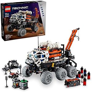 [Prime] $99.99 | 1599-Piece LEGO Technic: Space - Mars Crew Exploration Rover (42180, 2024) at Amazon