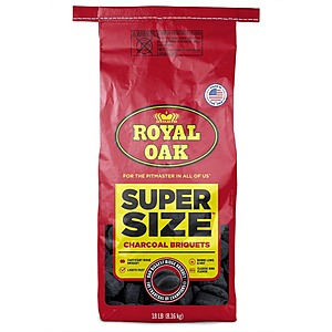 $7.98 HOME DEPOT Free Delivery or PICK UP 18 lb.Royal Oak Super Size Charcoal Briquets