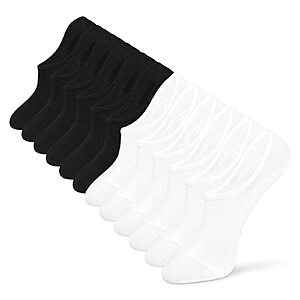 IDEGG No Show Socks Women and Men Low Cut Anti-slid Athletic Running Novelty Casual Invisible Liner Socks $8.38