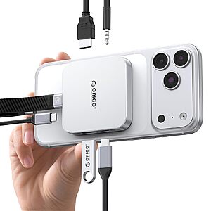 [Prime] ORICO 6-in-1 10Gbps Magnetic M.2 NVMe USB-C SSD Enclosure (3 Colors) from $28.29 & More + Free Shipping