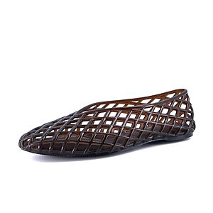 CUSHIONAIRE Siesta Modern Lattice Jelly Flats for Women (Various Colors) $37.98 + Free Shipping